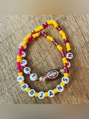 USC Trojans Football Bracelets